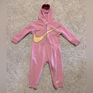 Nike Toddler Blush Hooded Romper